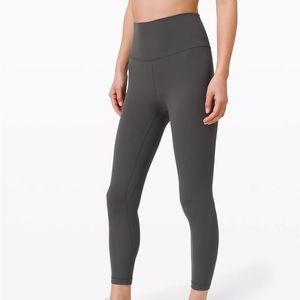 Lululemon Graphite Gray Align Tights Leggings Yoga Pants size 6 inseam 25”